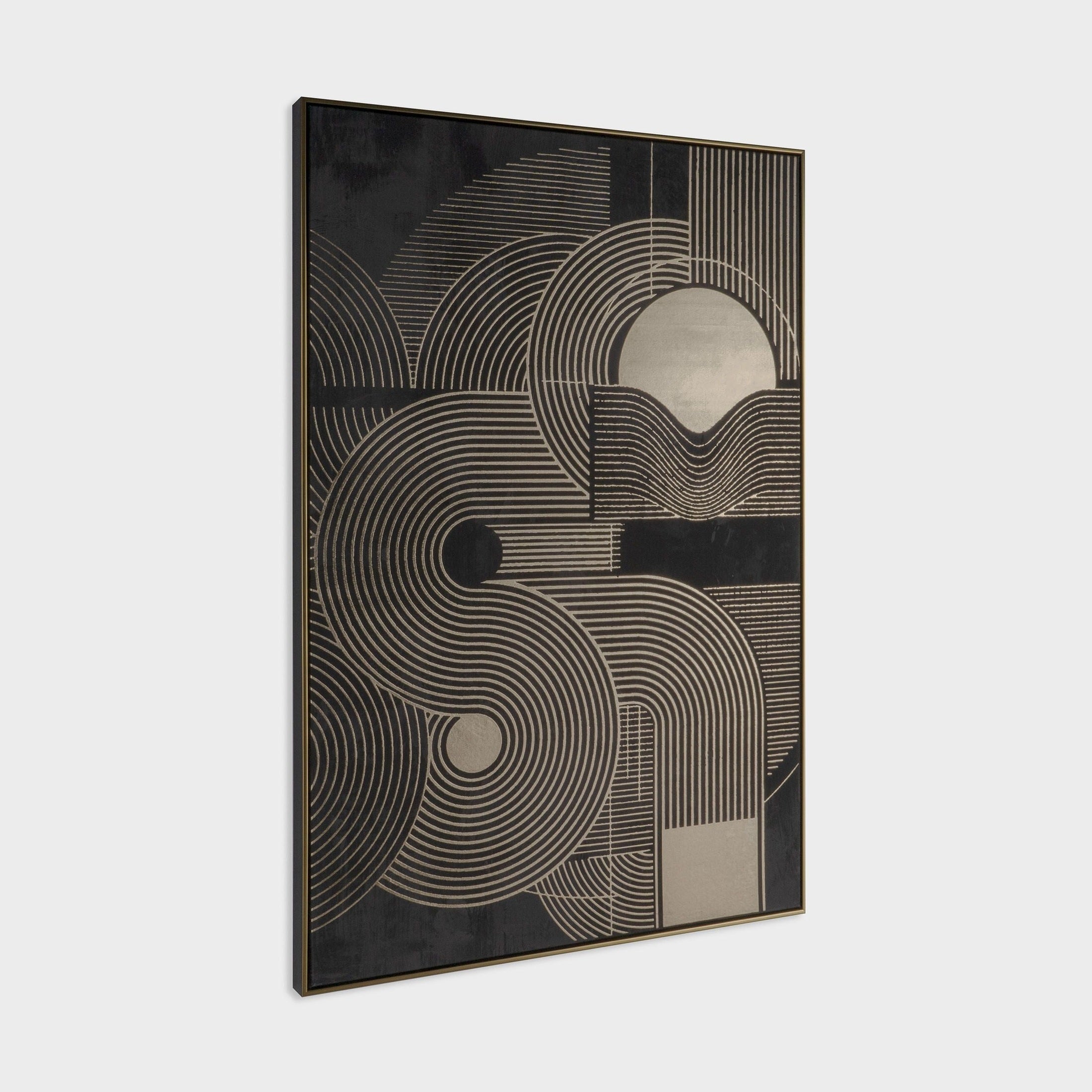 Midnight Radiance, Hand Painted Giclee