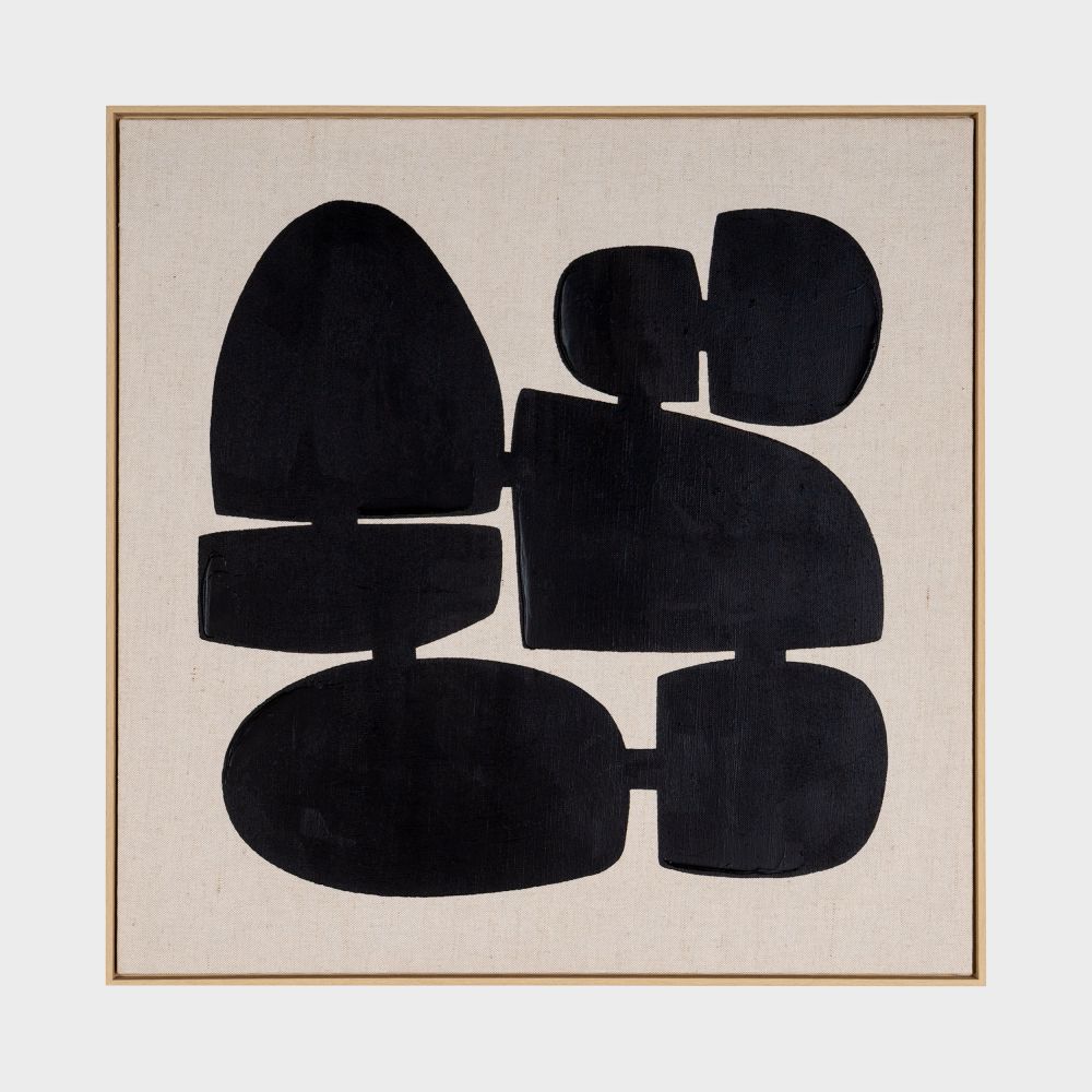 Pillars I, Hand Painted Canvas