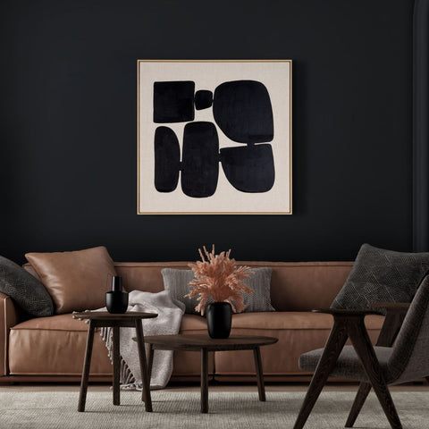 Pillars II, Hand Painted Canvas