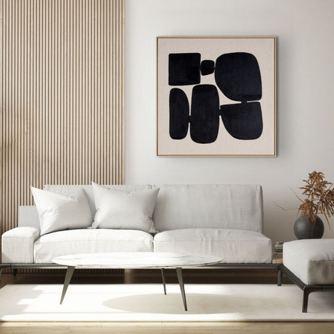 Pillars II, Hand Painted Canvas