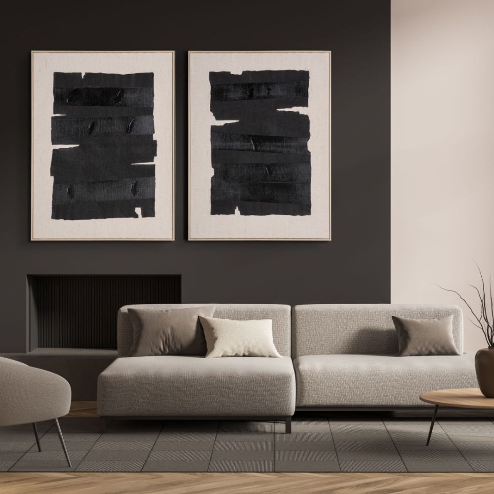 Abstract Disarray I, Hand Painted Canvas