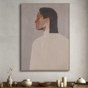 Silence must be heard, Hand Painted Canvas
