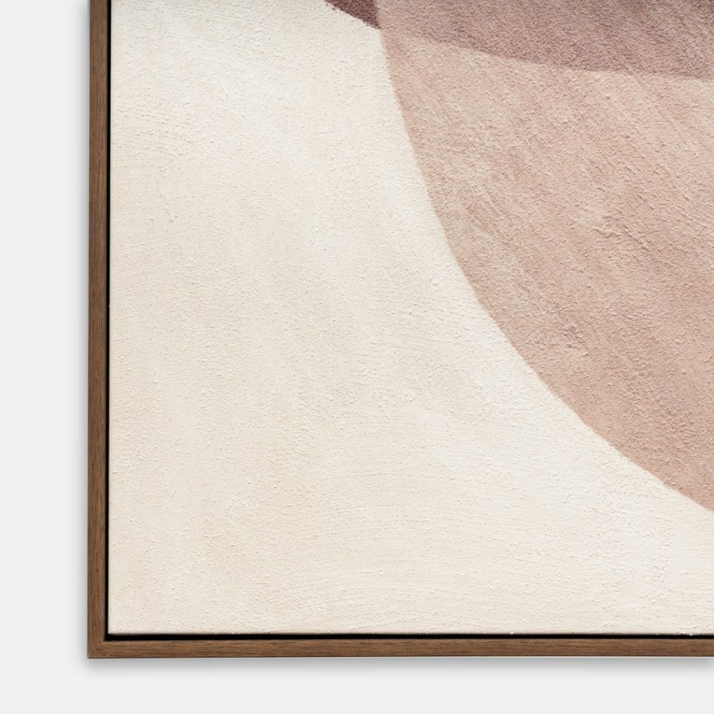 Layered Earth I, Hand Painted Canvas