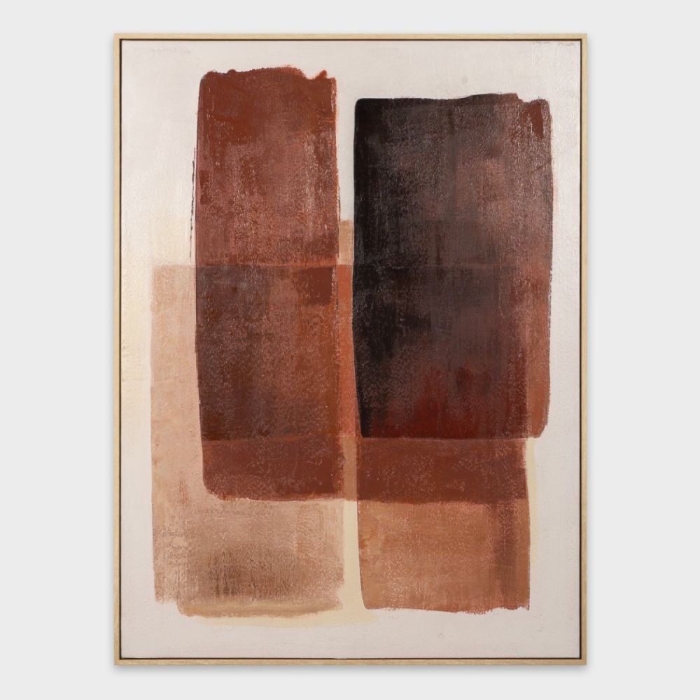 Tonal Balance I, Hand Painted Canvas, Small