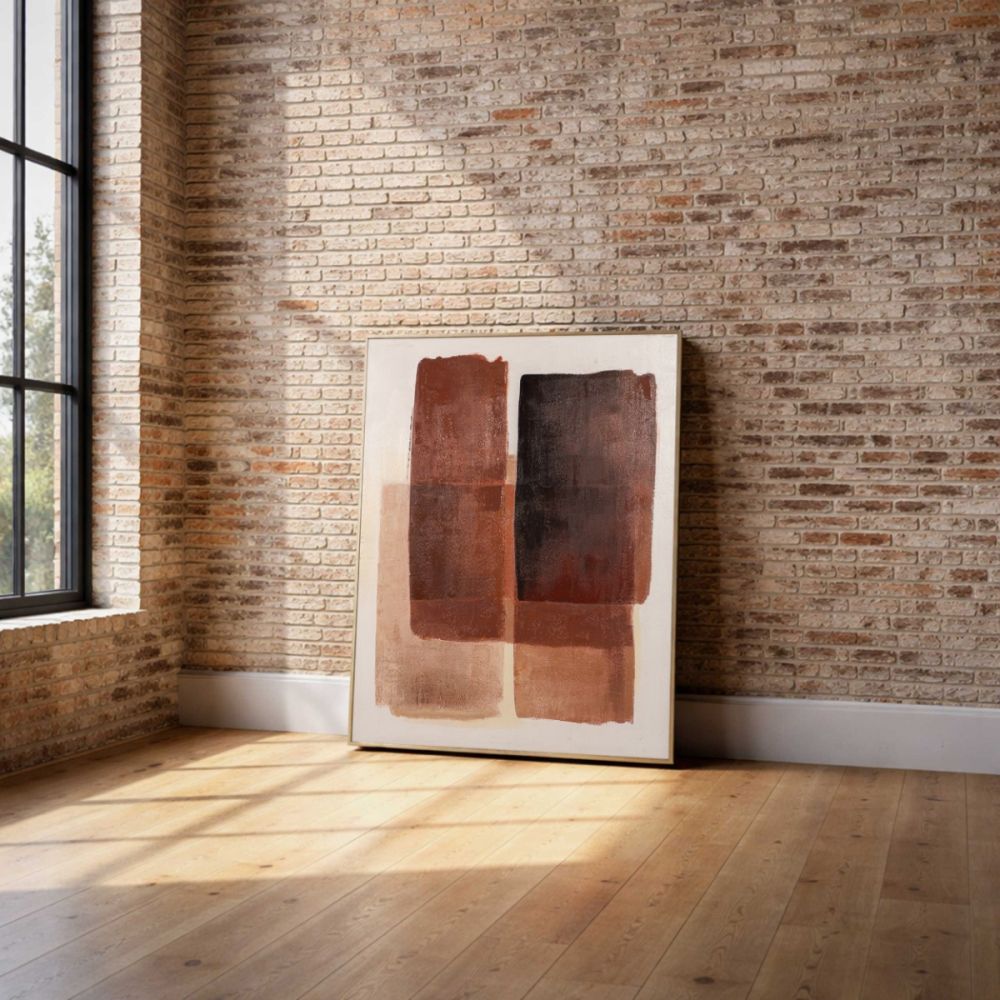 Tonal Balance I, Hand Painted Canvas, Small