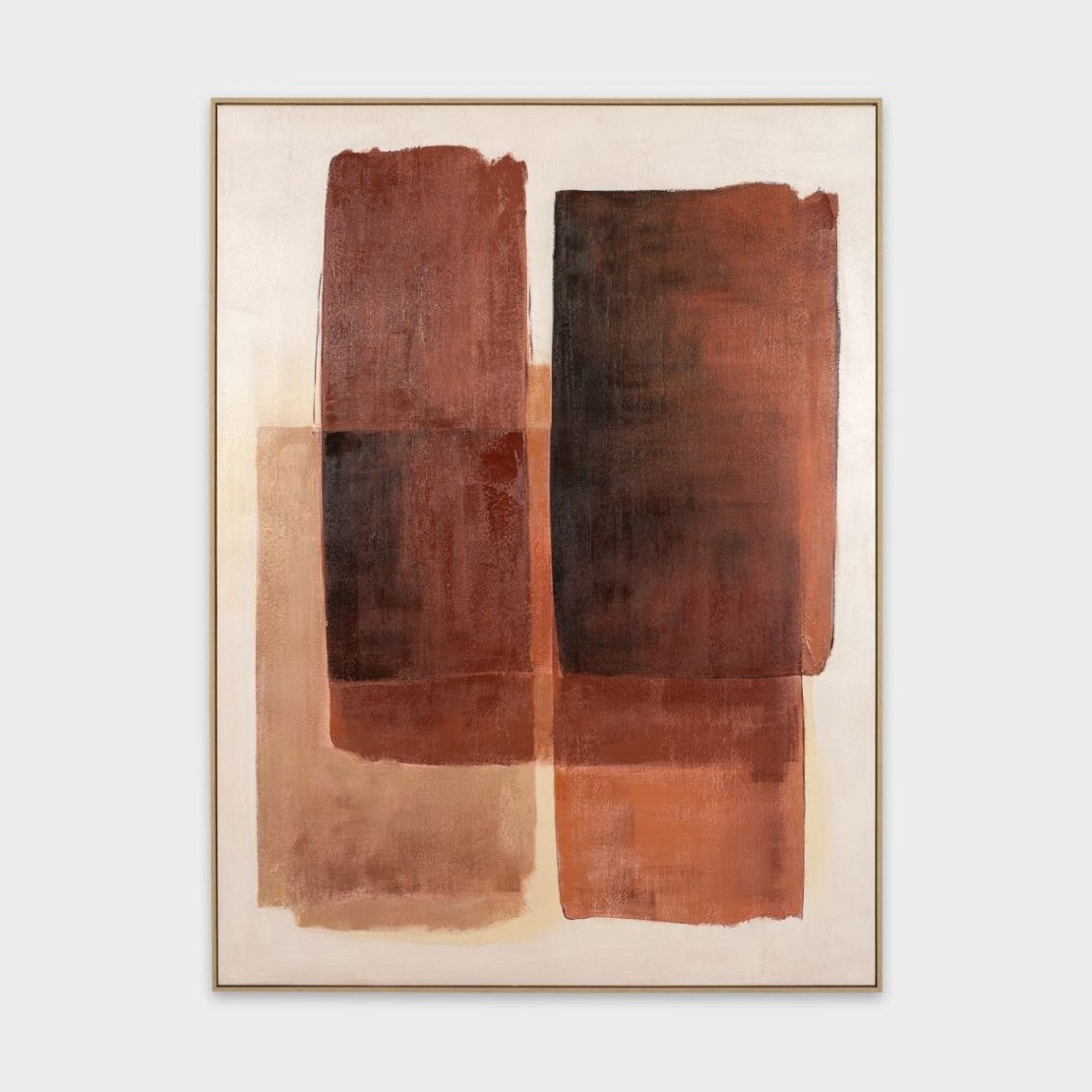 Tonal Balance I, Hand Painted Canvas