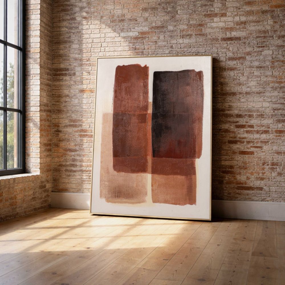 Tonal Balance I, Hand Painted Canvas