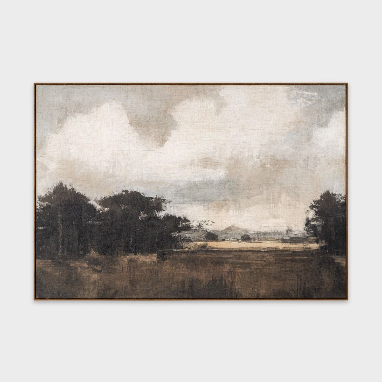 Pastoral Calm, Hand Painted Canvas