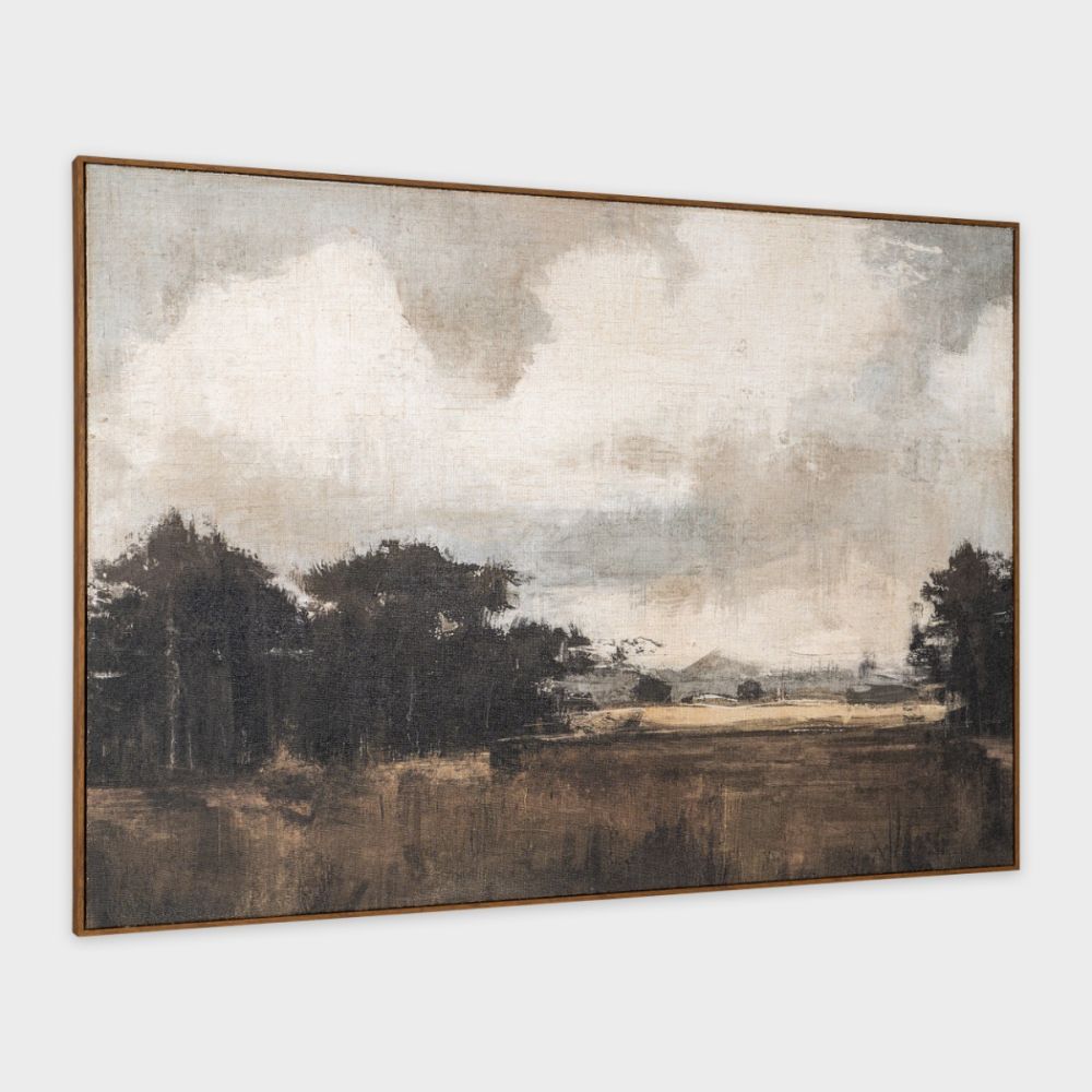 Pastoral Calm, Hand Painted Canvas