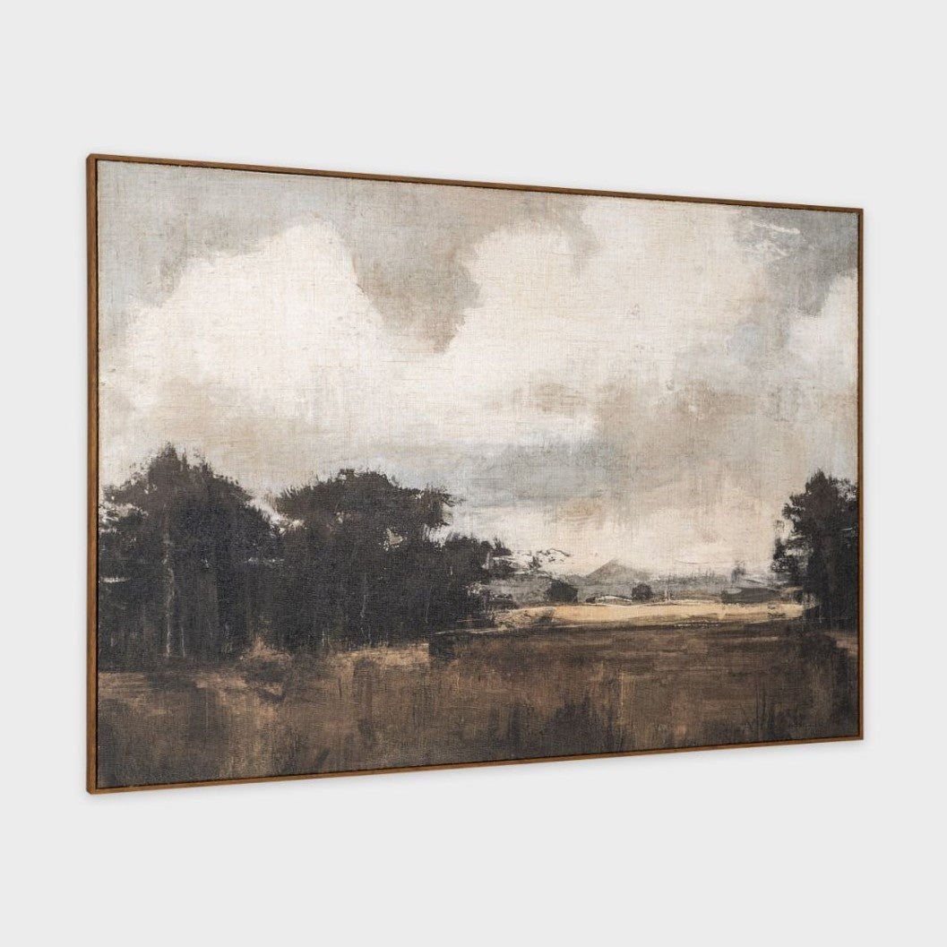 Pastoral Calm, Hand Painted Canvas