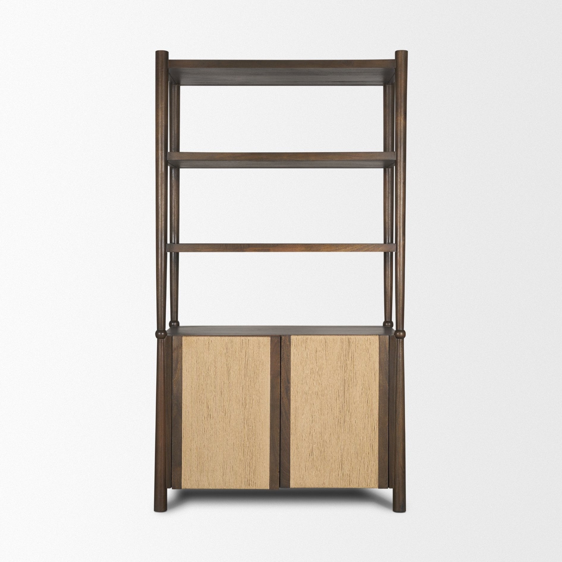 Bondi 2 Door Open Shelving Unit