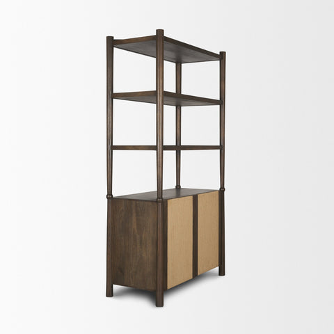 Bondi 2 Door Open Shelving Unit