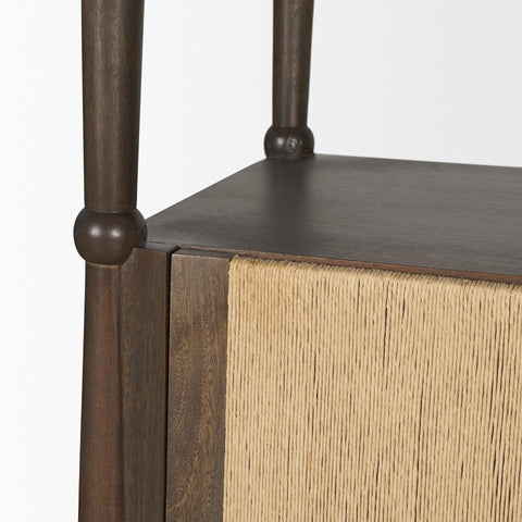 Bondi 2 Door Open Shelving Unit