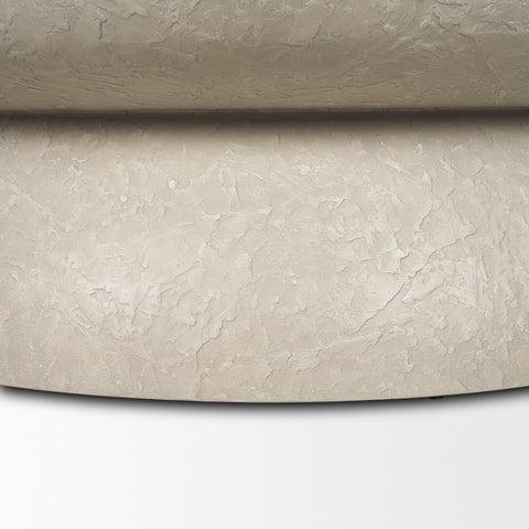 Mesa 48" Round Stone Finish Coffee Table