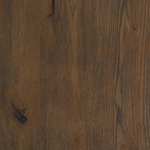 Trayden Gray Fabric w/ Brown Slider Top Coffee Table