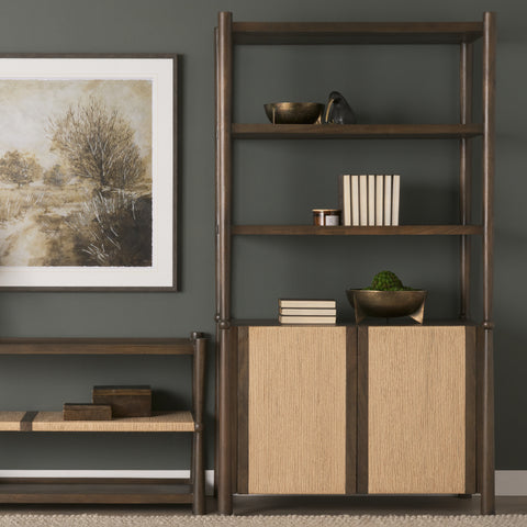 Bondi 2 Door Open Shelving Unit
