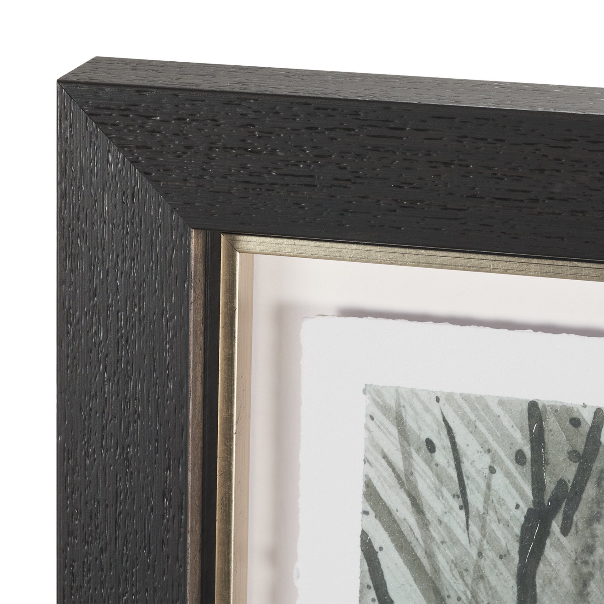 Brook and Willows Textured Framed Artwork