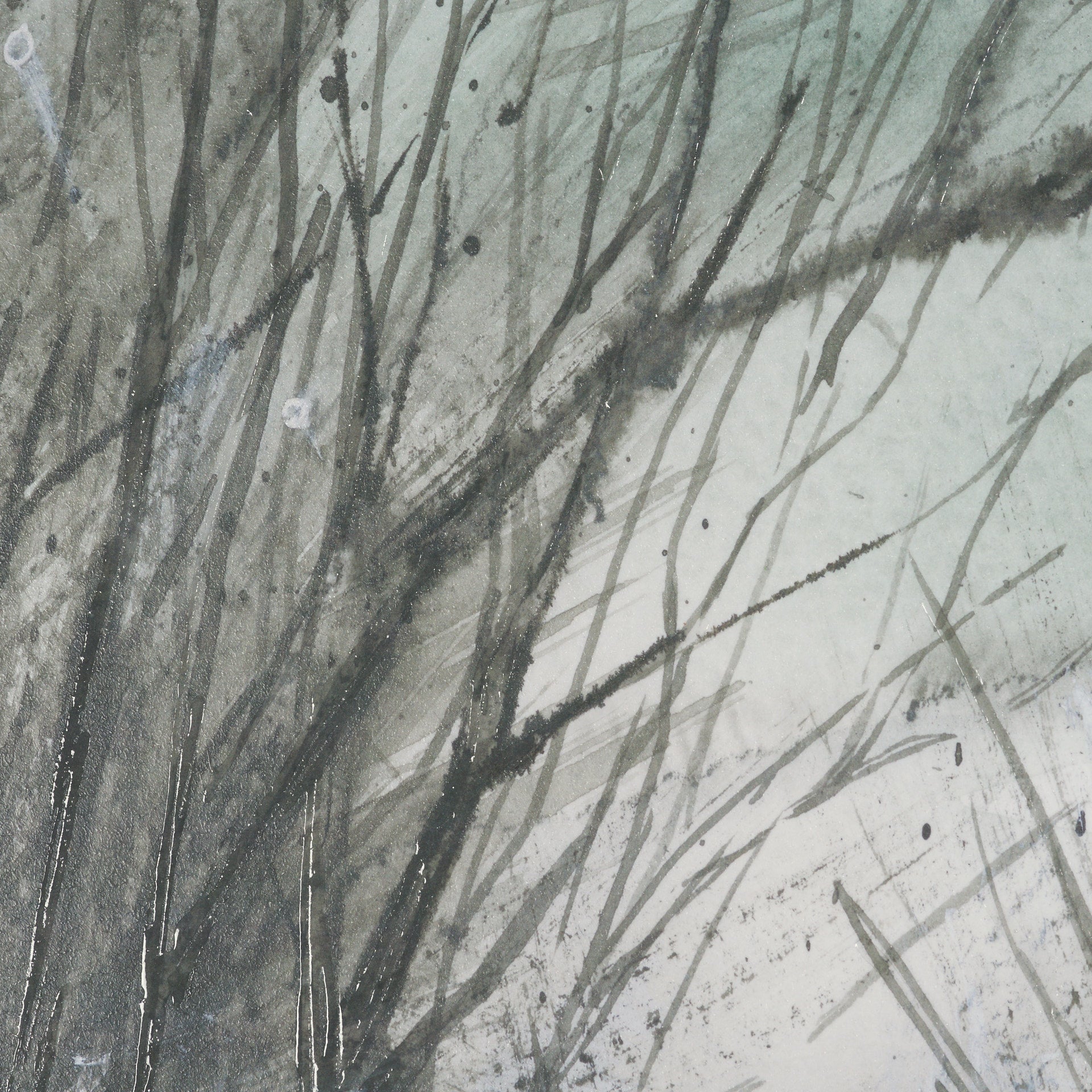 Brook and Willows Textured Framed Artwork