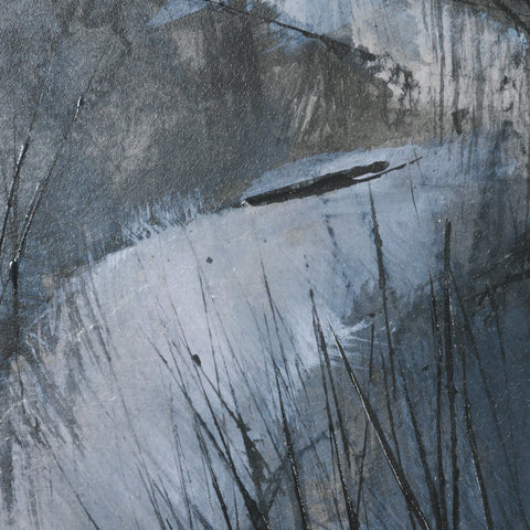 Brook and Willows Textured Framed Artwork