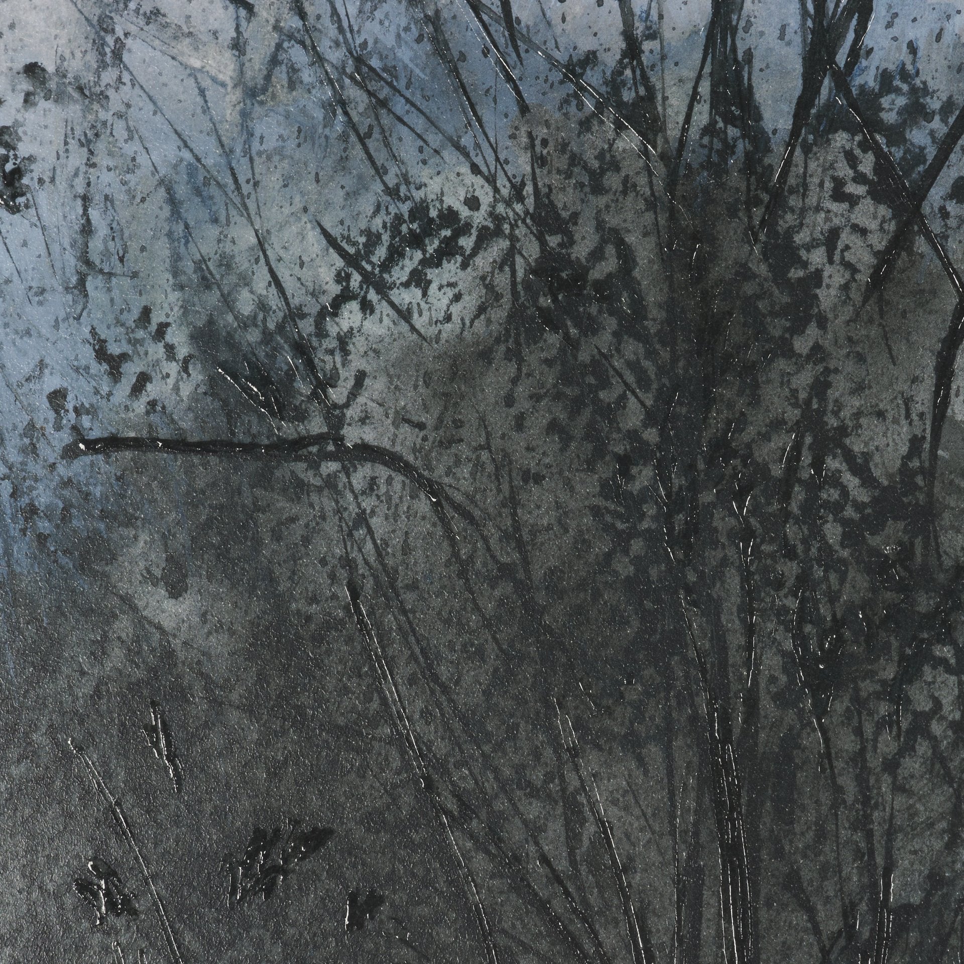 Brook and Willows Textured Framed Artwork