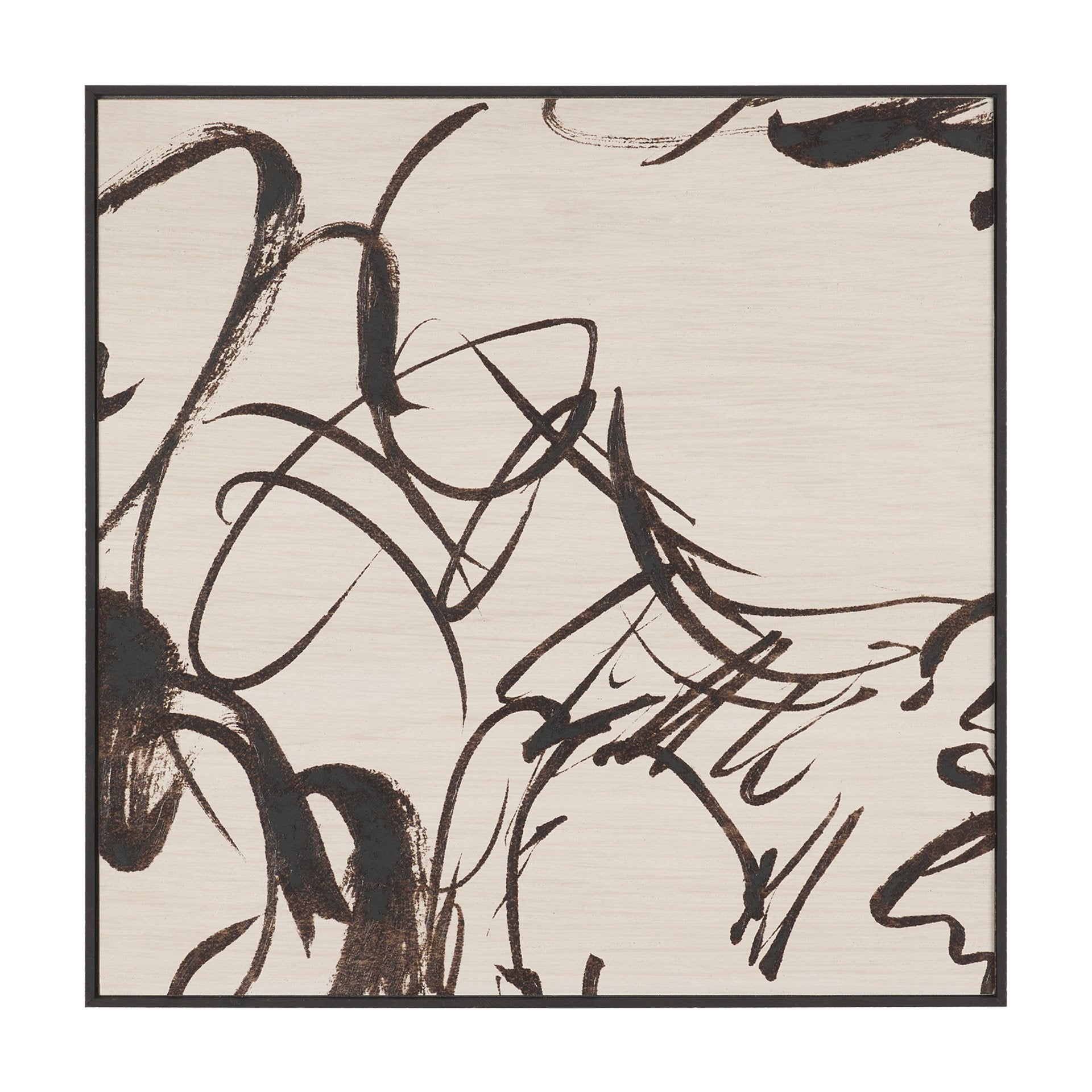 Sculptured Chaos Textured Framed Artwork