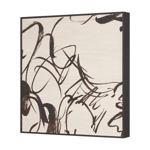 Sculptured Chaos Textured Framed Artwork