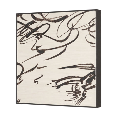 Sculptured Chaos Textured Framed Artwork