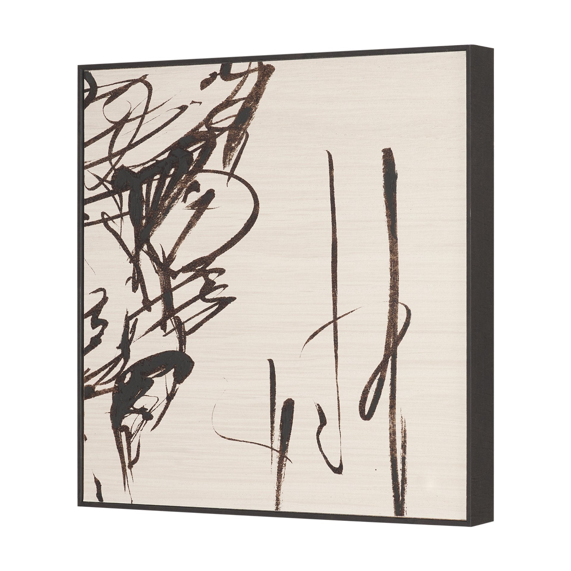 Sculptured Chaos Textured Framed Artwork