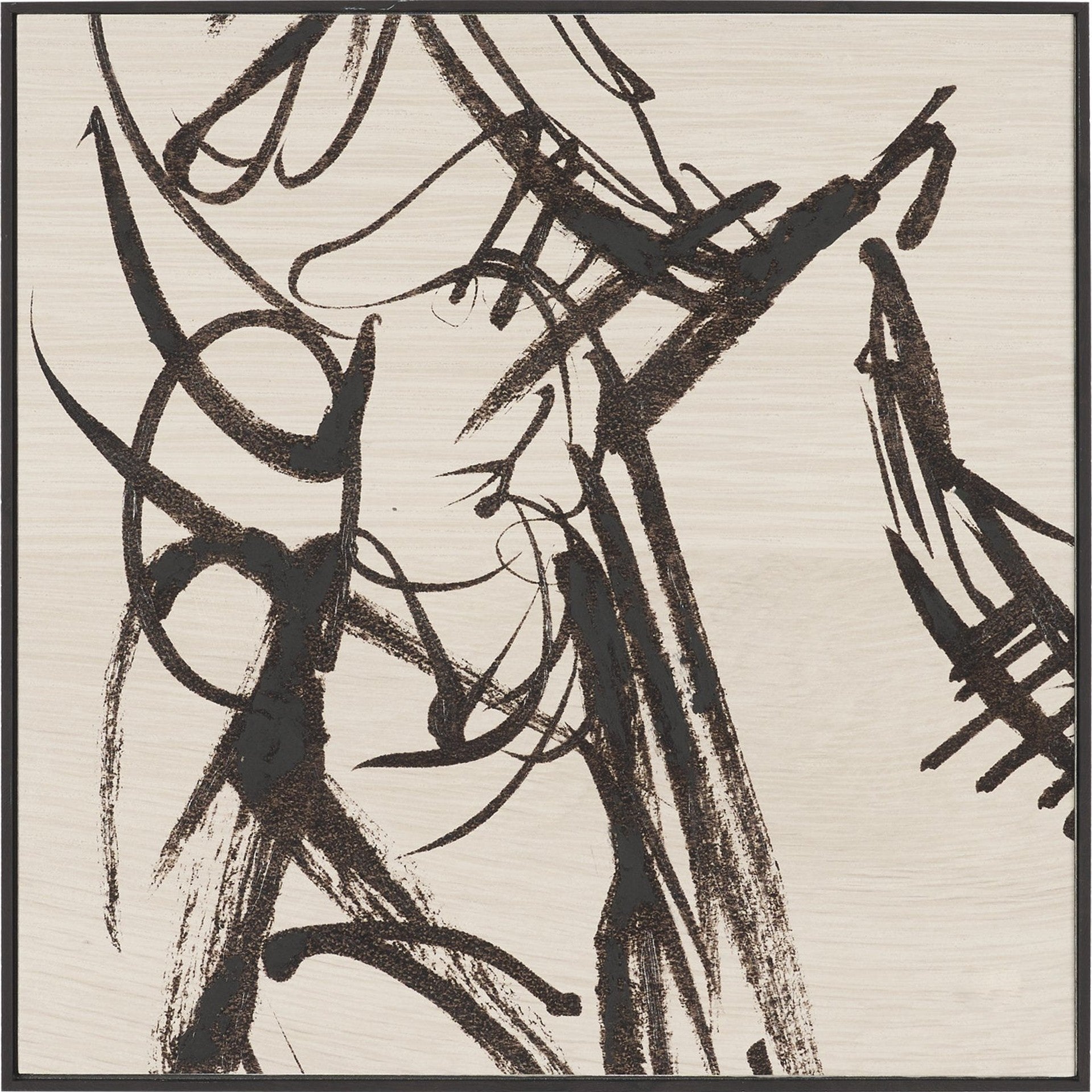 Sculptured Chaos Textured Framed Artwork