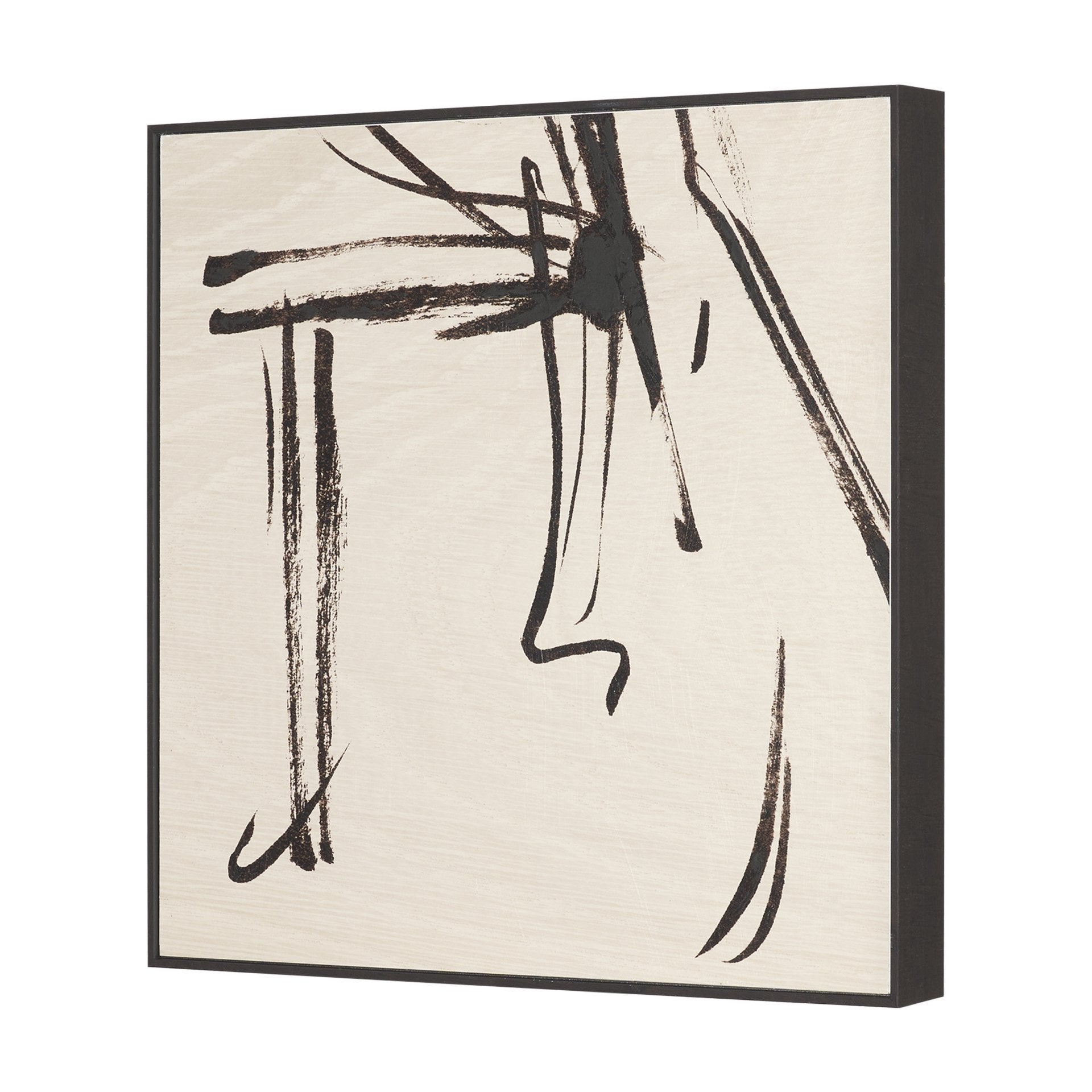 Sculptured Chaos Textured Framed Artwork