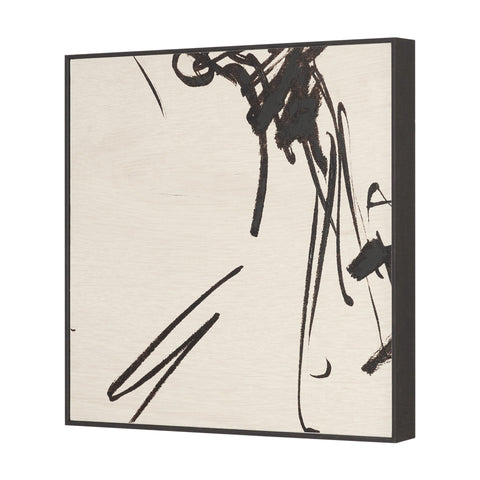 Sculptured Chaos Textured Framed Artwork