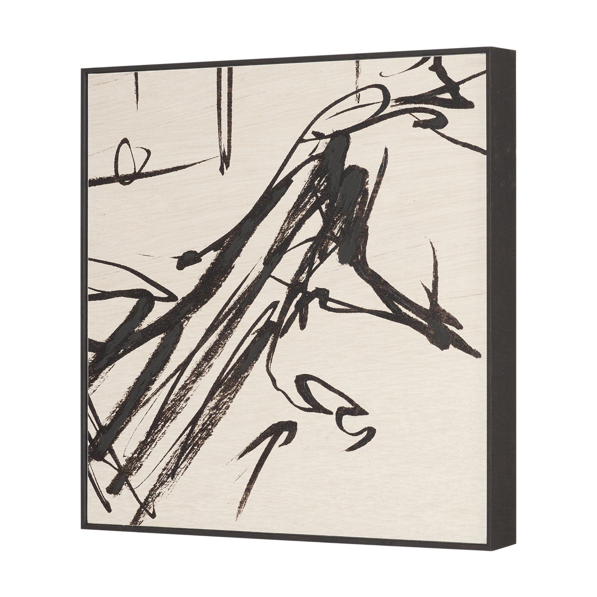 Sculptured Chaos Textured Framed Artwork