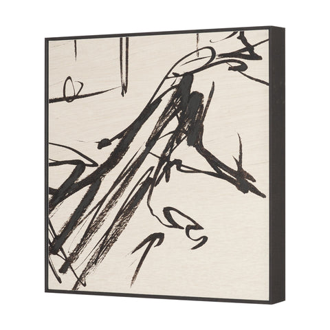 Sculptured Chaos Textured Framed Artwork