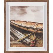 At The Cabin Hand Embelished Framed Artwork