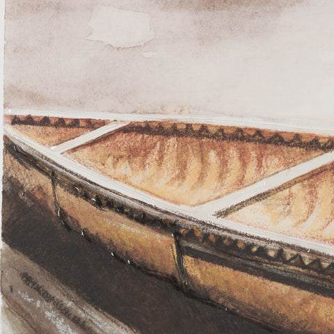 At The Cabin Hand Embelished Framed Artwork