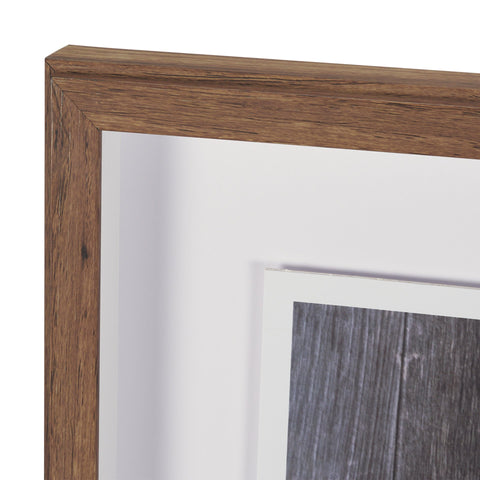 Canoe Hand Embelished Framed Art Print Matted under Glass