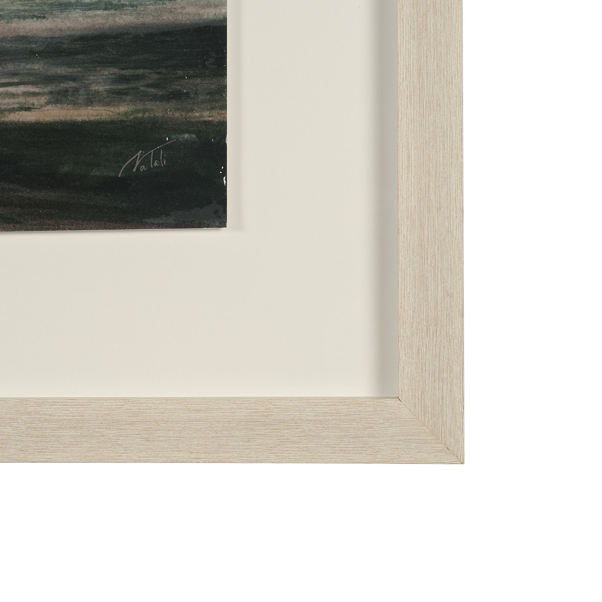 Coastal Splendor Hand Embelished Framed Artwork