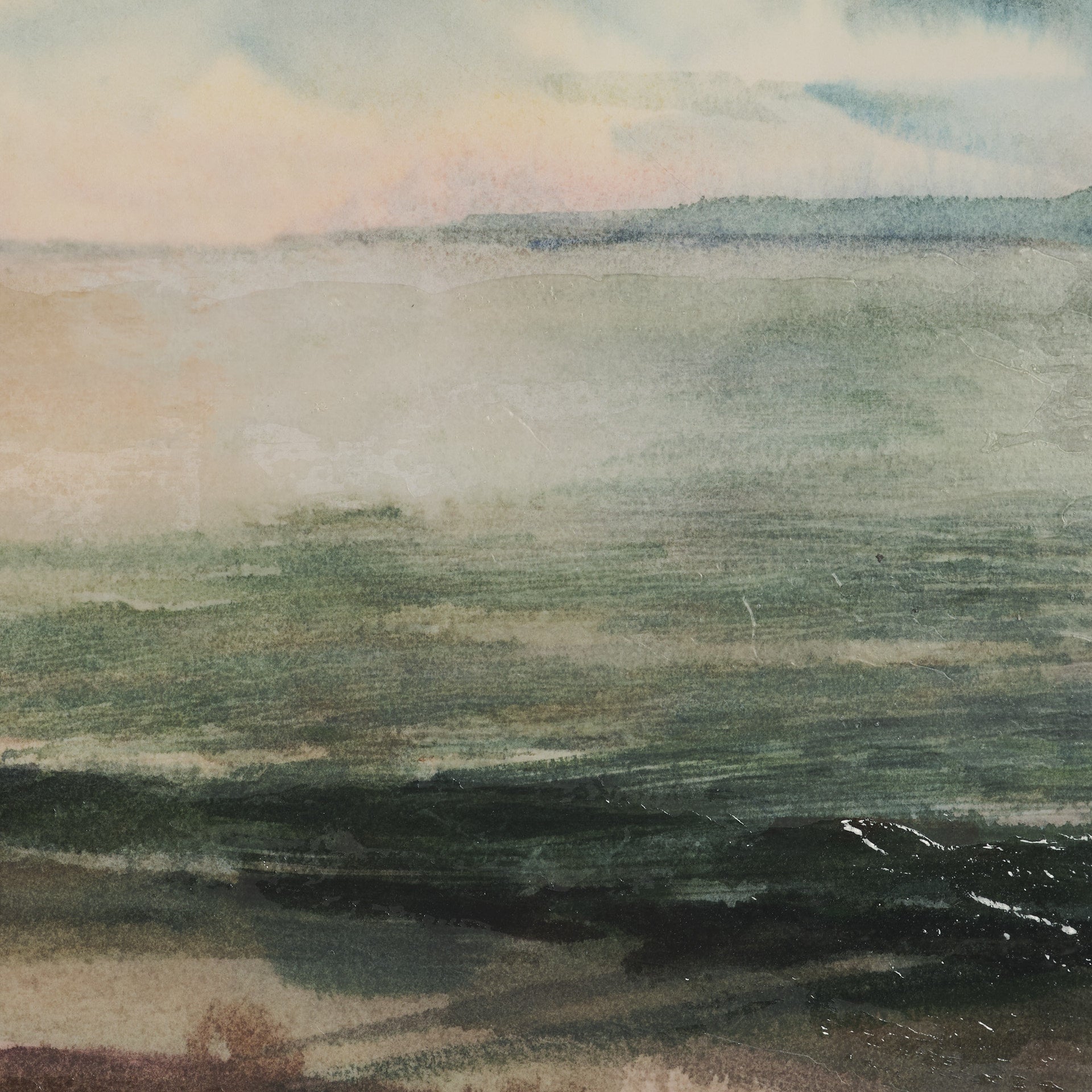 Coastal Splendor Hand Embelished Framed Artwork