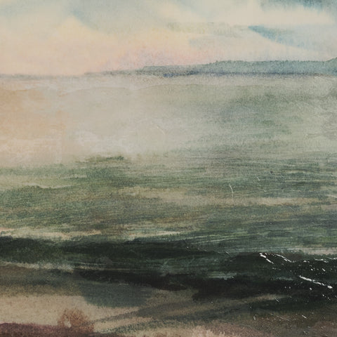 Coastal Splendor Hand Embelished Framed Artwork