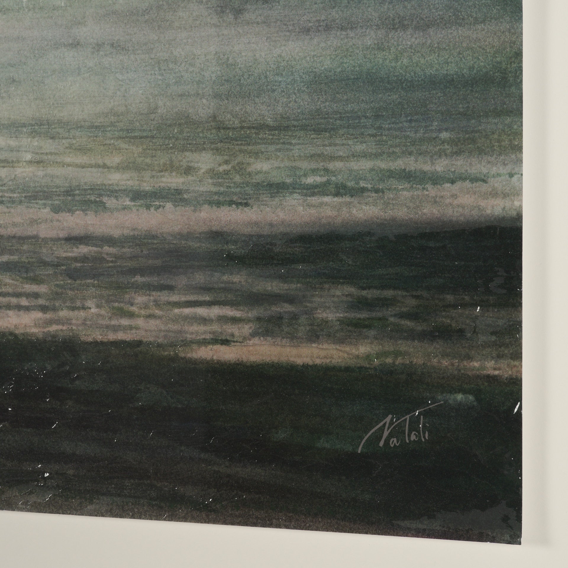 Coastal Splendor Hand Embelished Framed Artwork