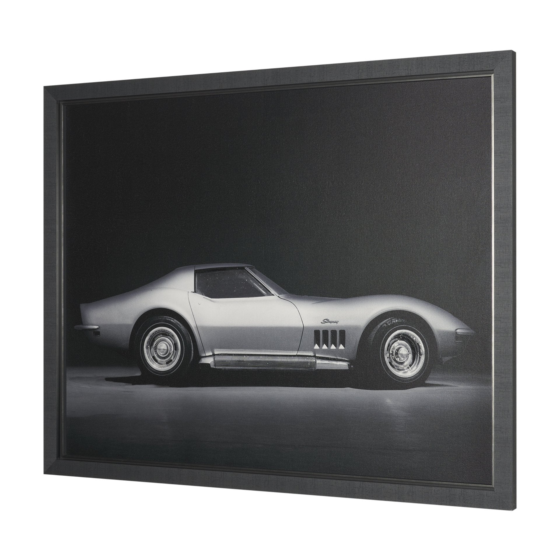 Corvette Stingray by Tal Paz-Fridman Framed Art Print under Glass
