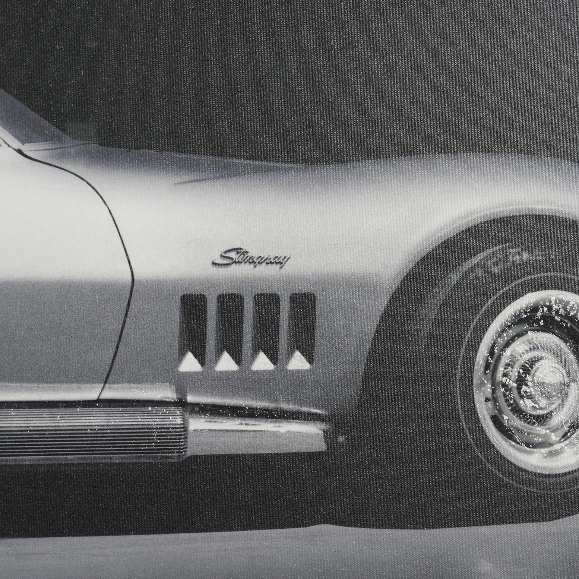 Corvette Stingray by Tal Paz-Fridman Framed Art Print under Glass
