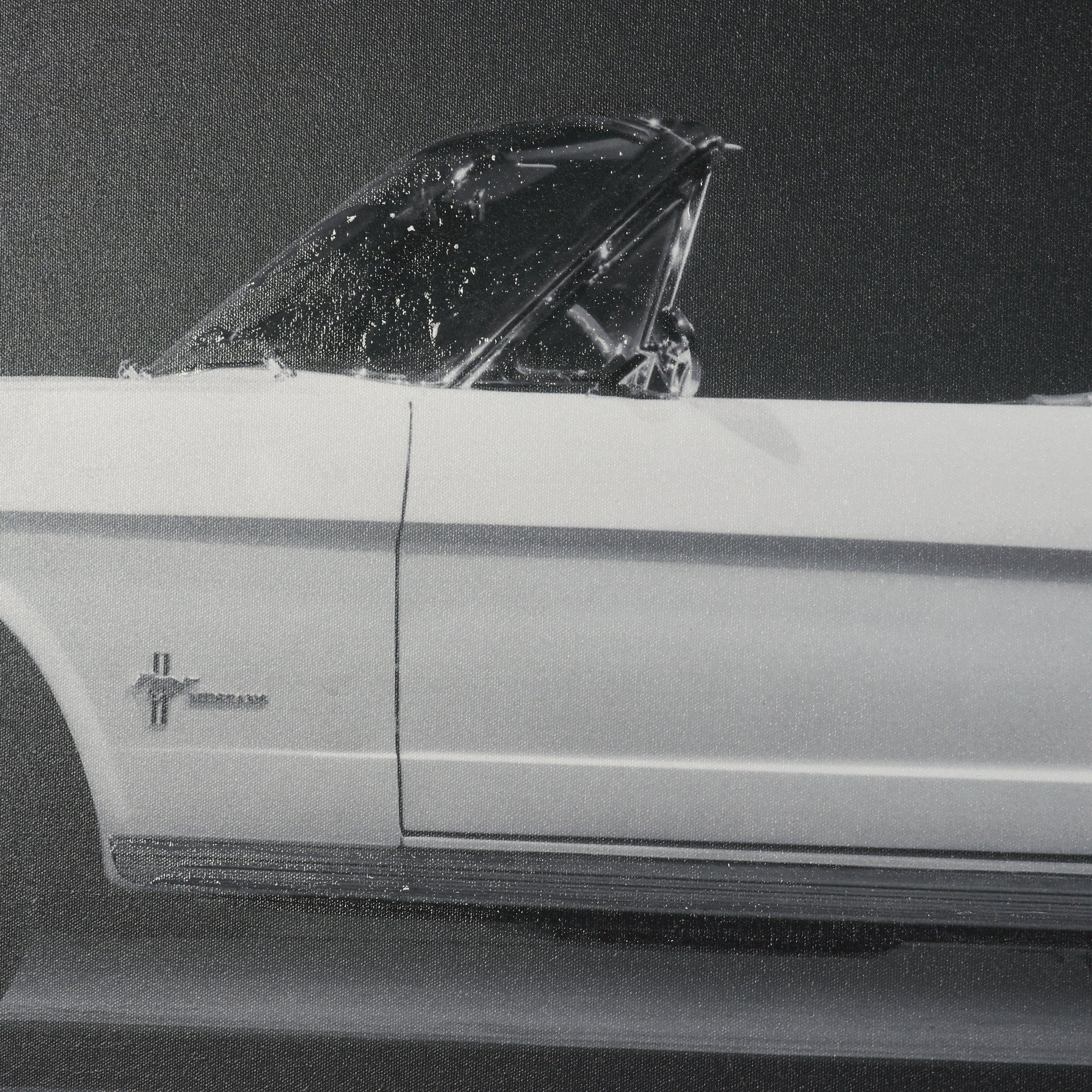 Ford Mustang Convertible 1964 by Tal Paz-Fridman Frame Art Print
