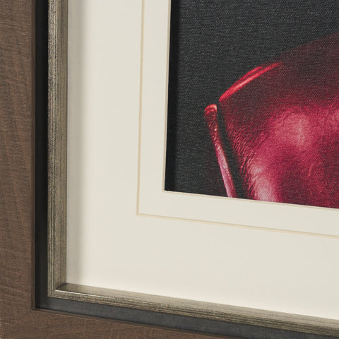 Vintage Car by Magda Izzard Textured Framed Art Print