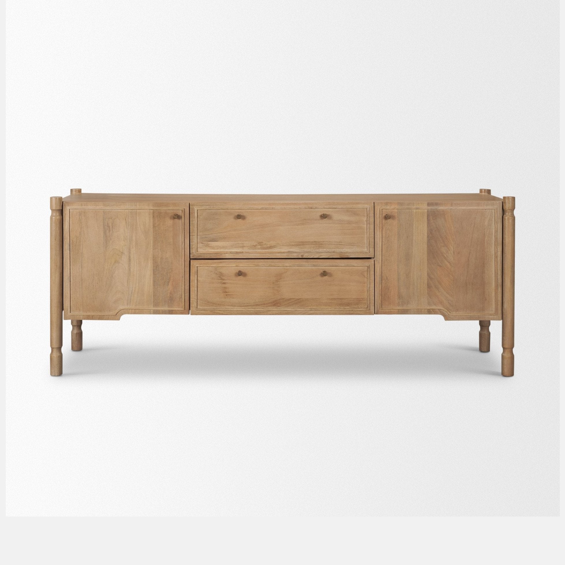 Phil Light Brown Media Console