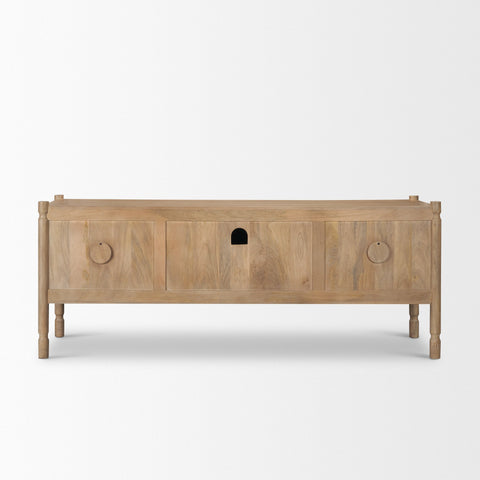Phil Light Brown Media Console