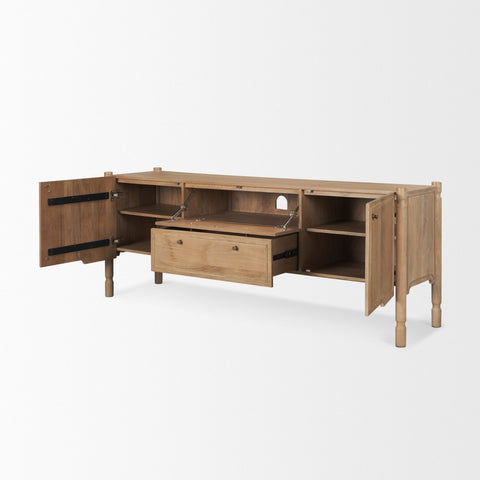 Phil Light Brown Media Console