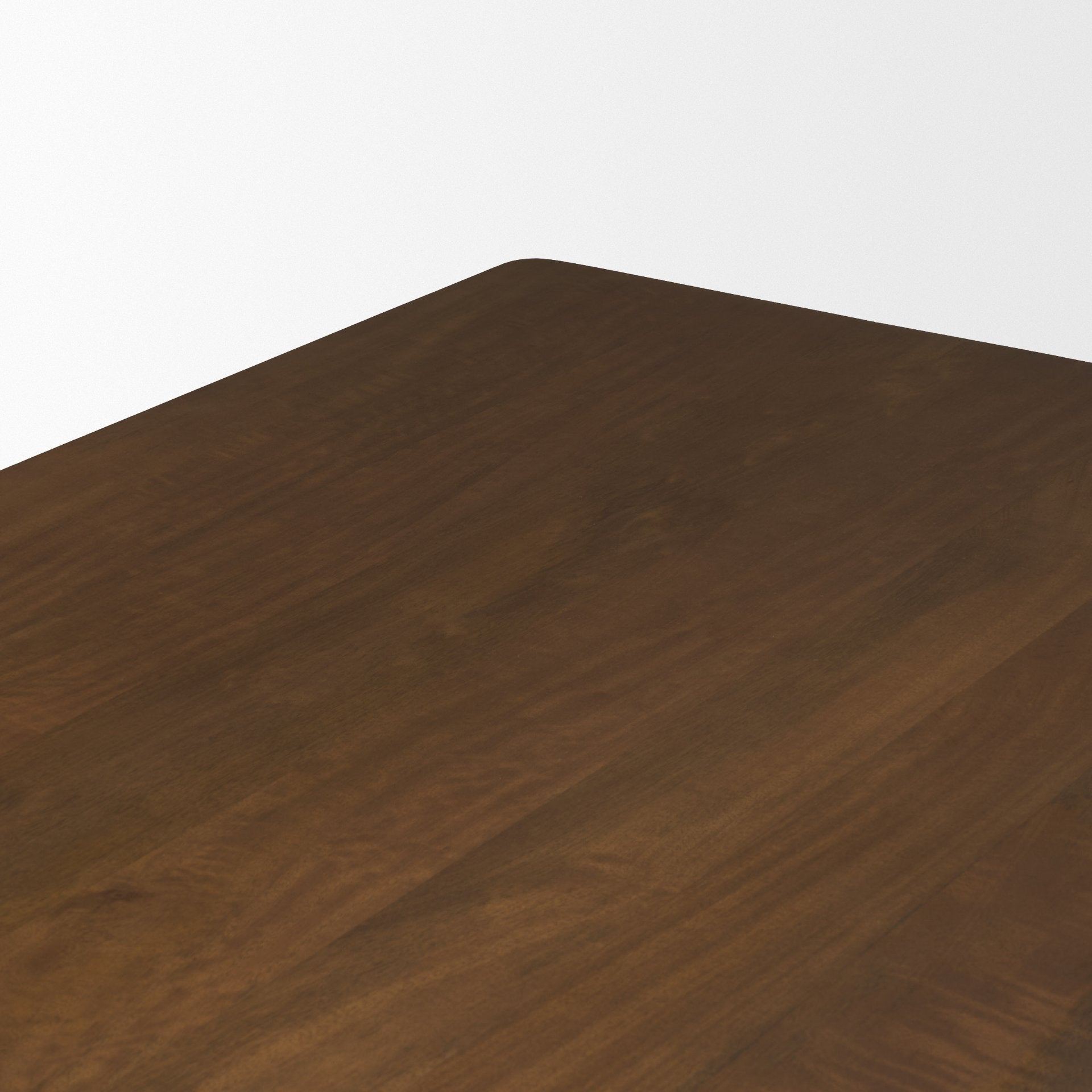 Trellyn Solid Wood Carved Woven Base Rectangular Dining Table