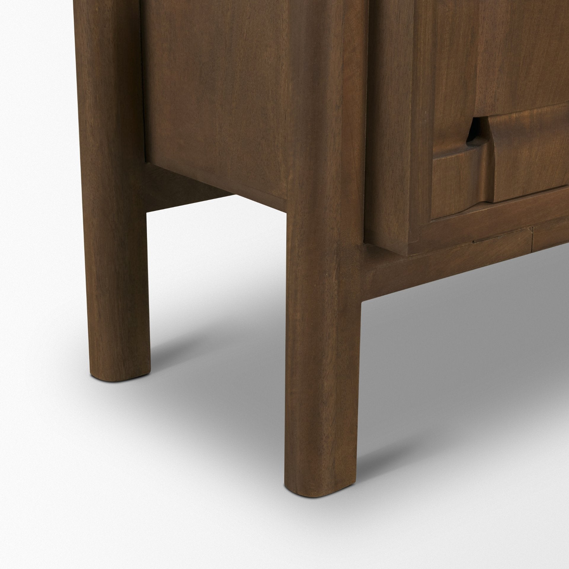 Trellyn 4-Door w/ Carved Woven Doors Closed Sideboard