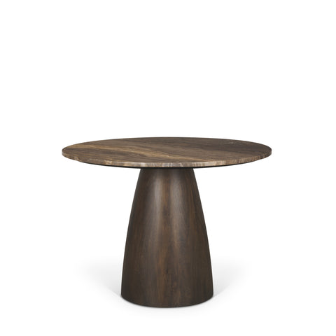 Allyson Round Marble Dining Table
